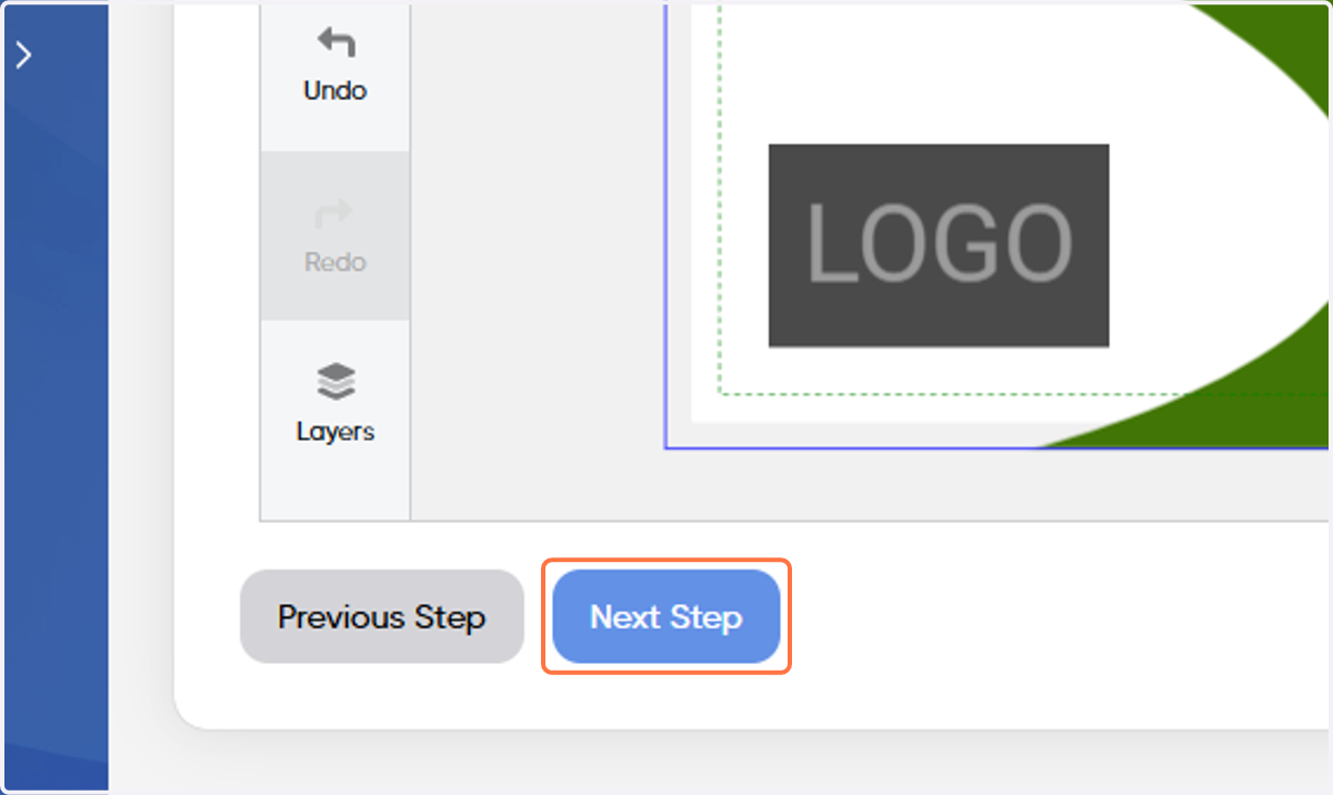 Click on Next Step
