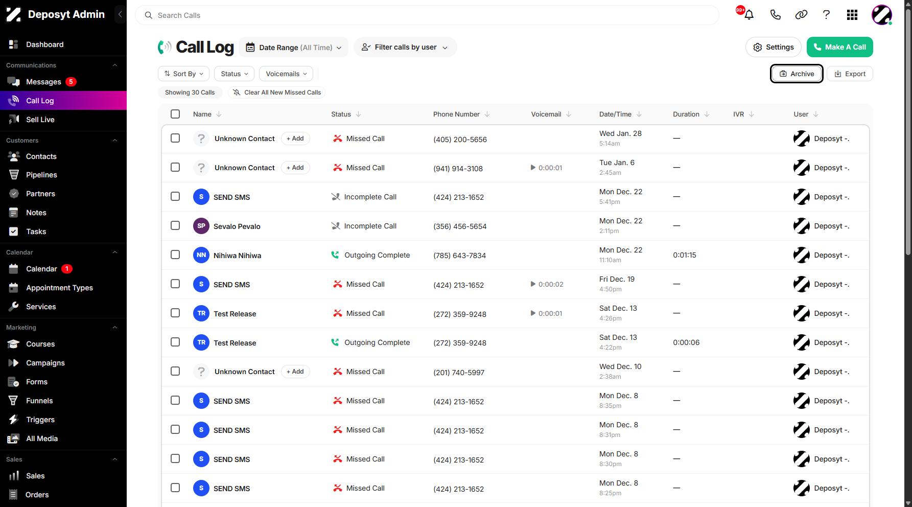 Step 3: Click on the Archive button to proceed.