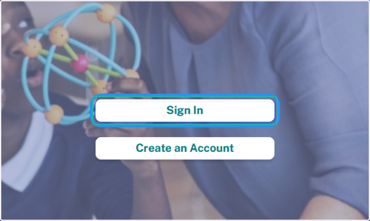 Click on Sign In