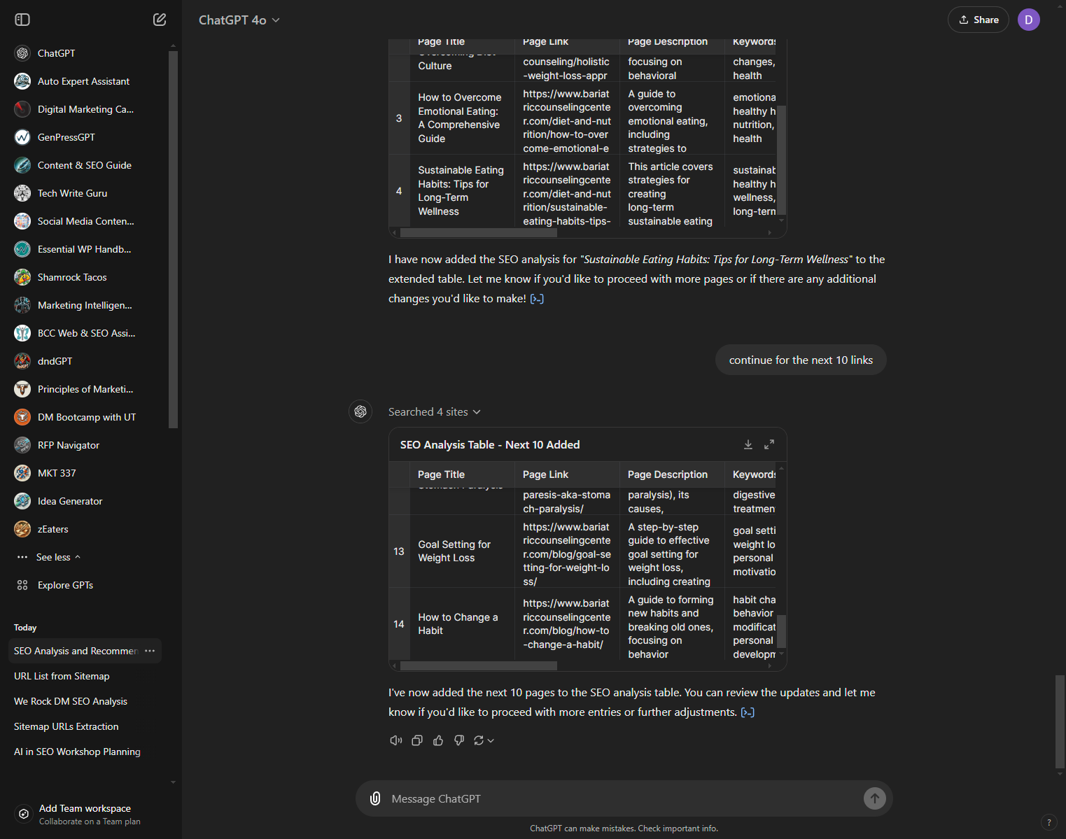 View Results