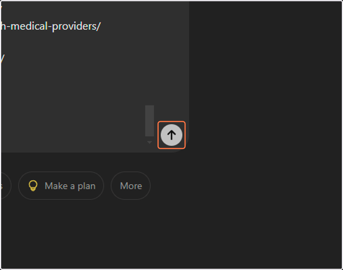 Click Send