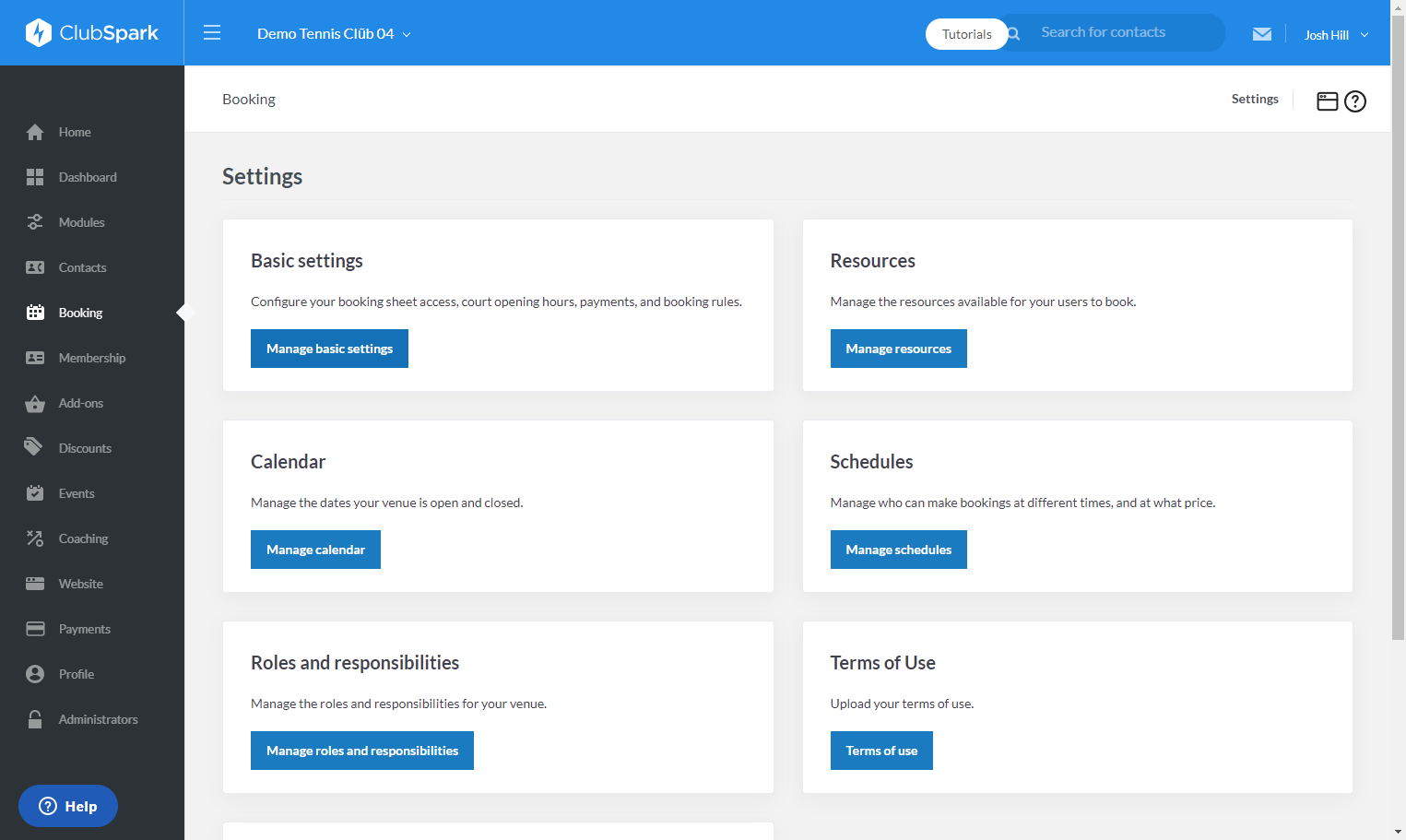 Click on Manage basic settings