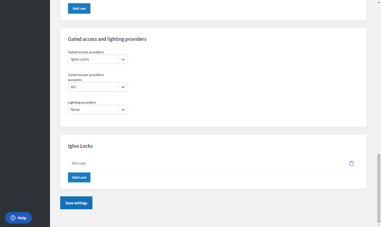Click Save Settings