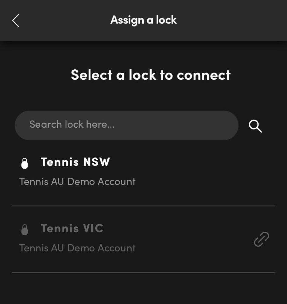 Select your lock