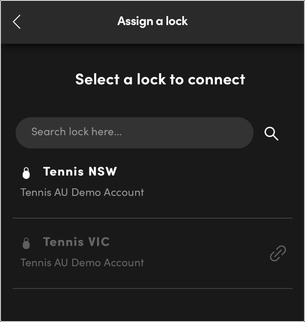 Select your lock