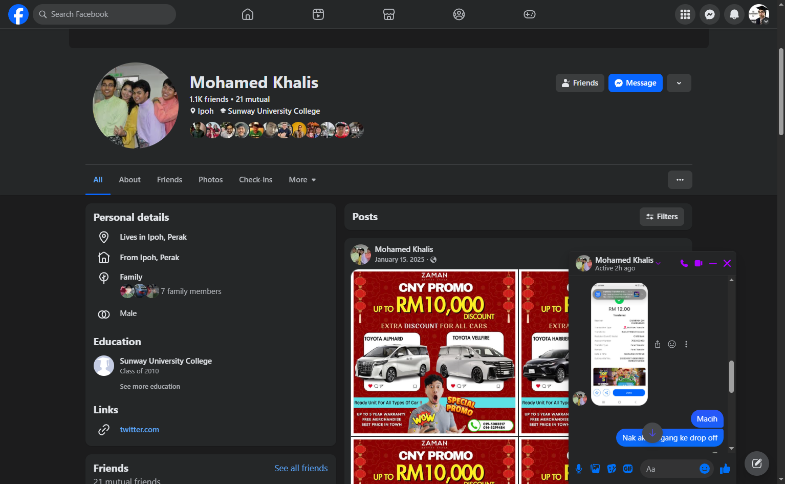 We can see user has paid