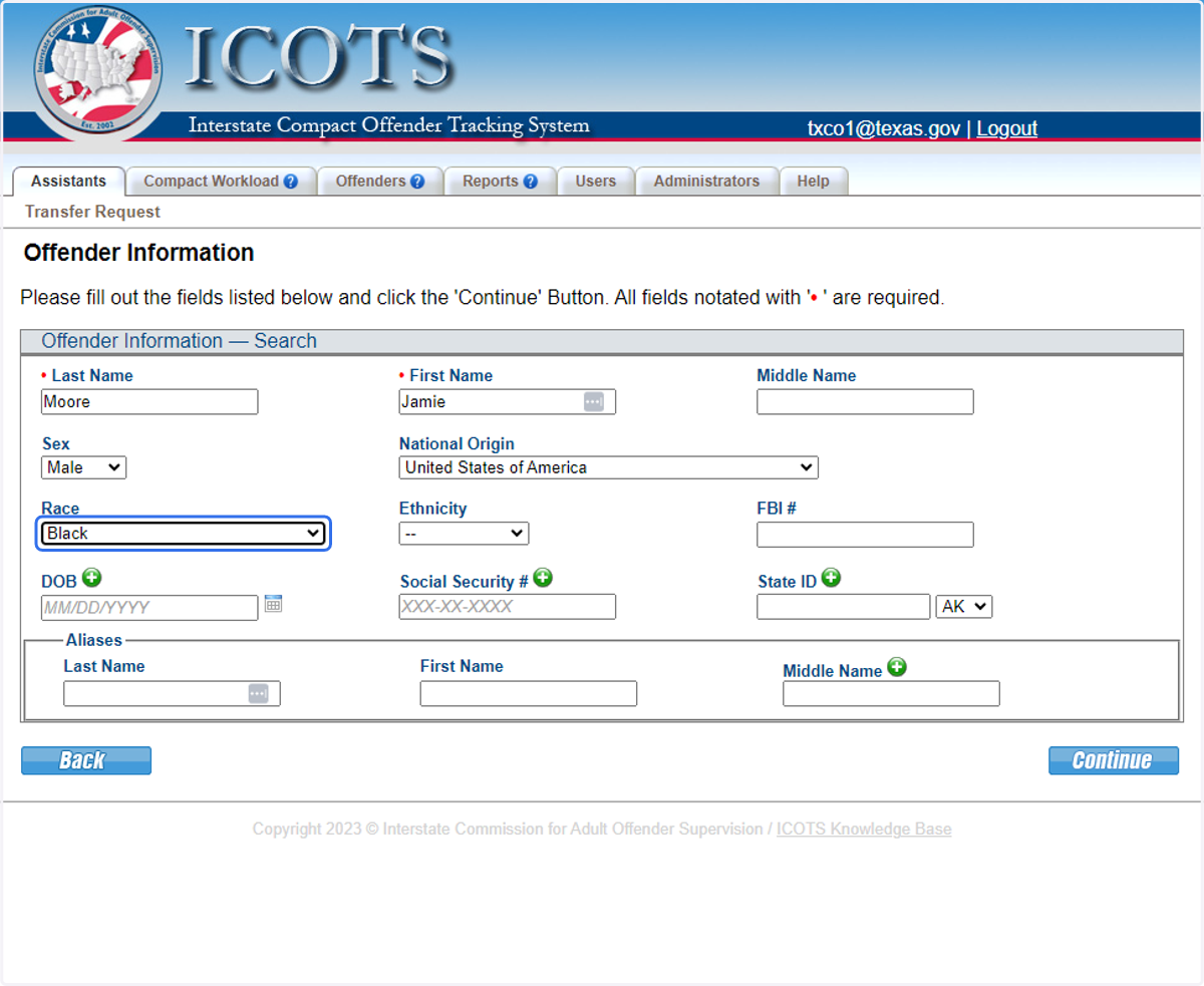 Enter all known identifiers to improve search results.