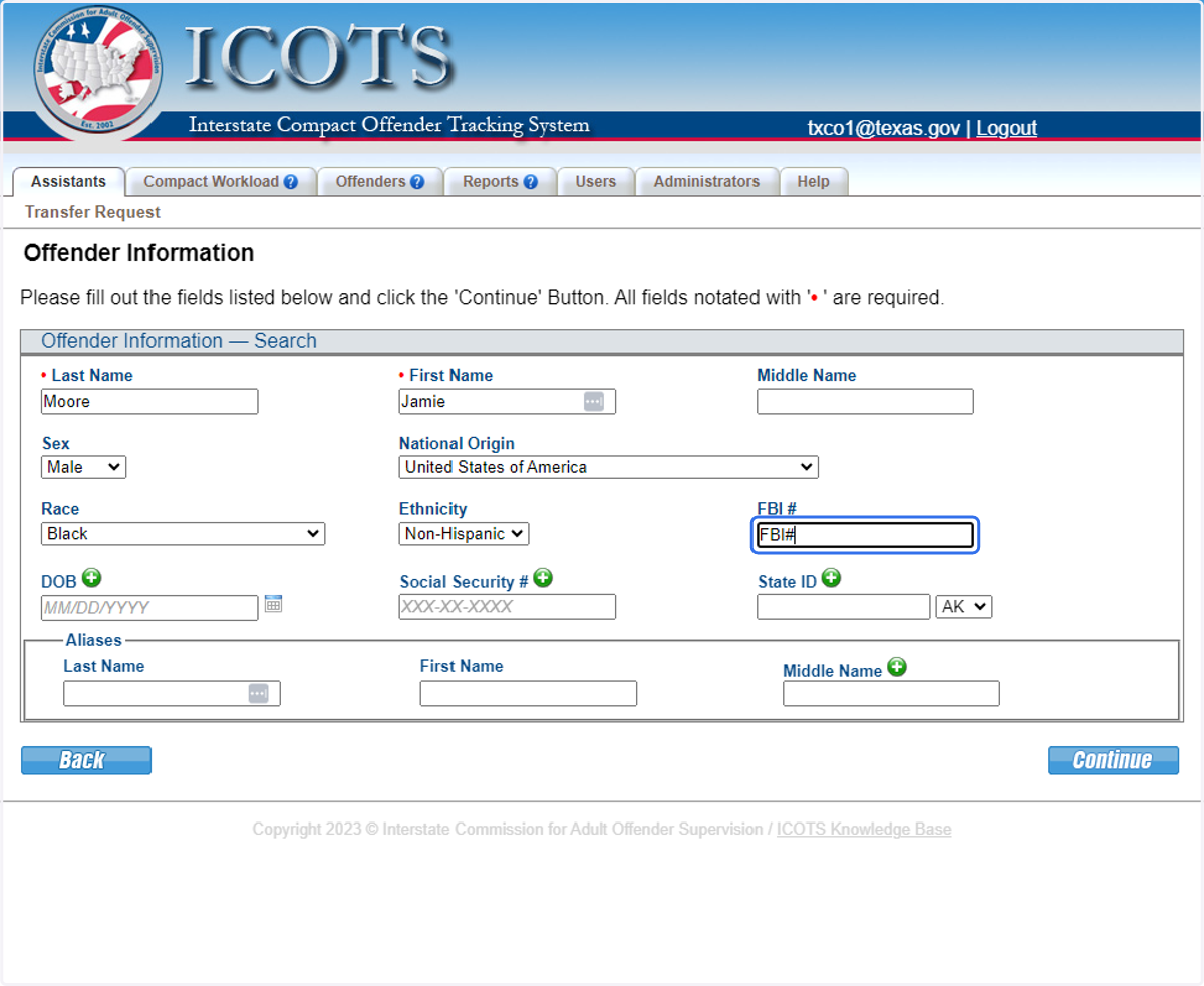 Enter all known identifiers to improve search results.