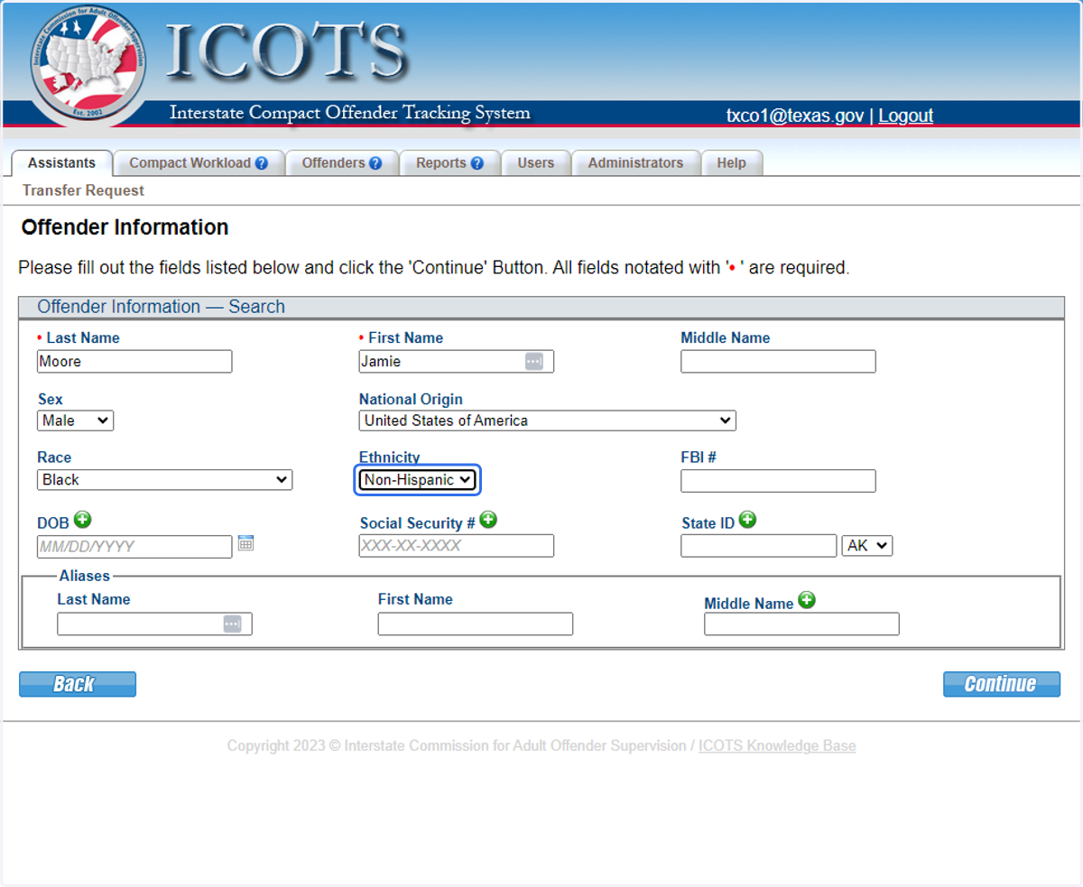 Enter all known identifiers to improve search results.