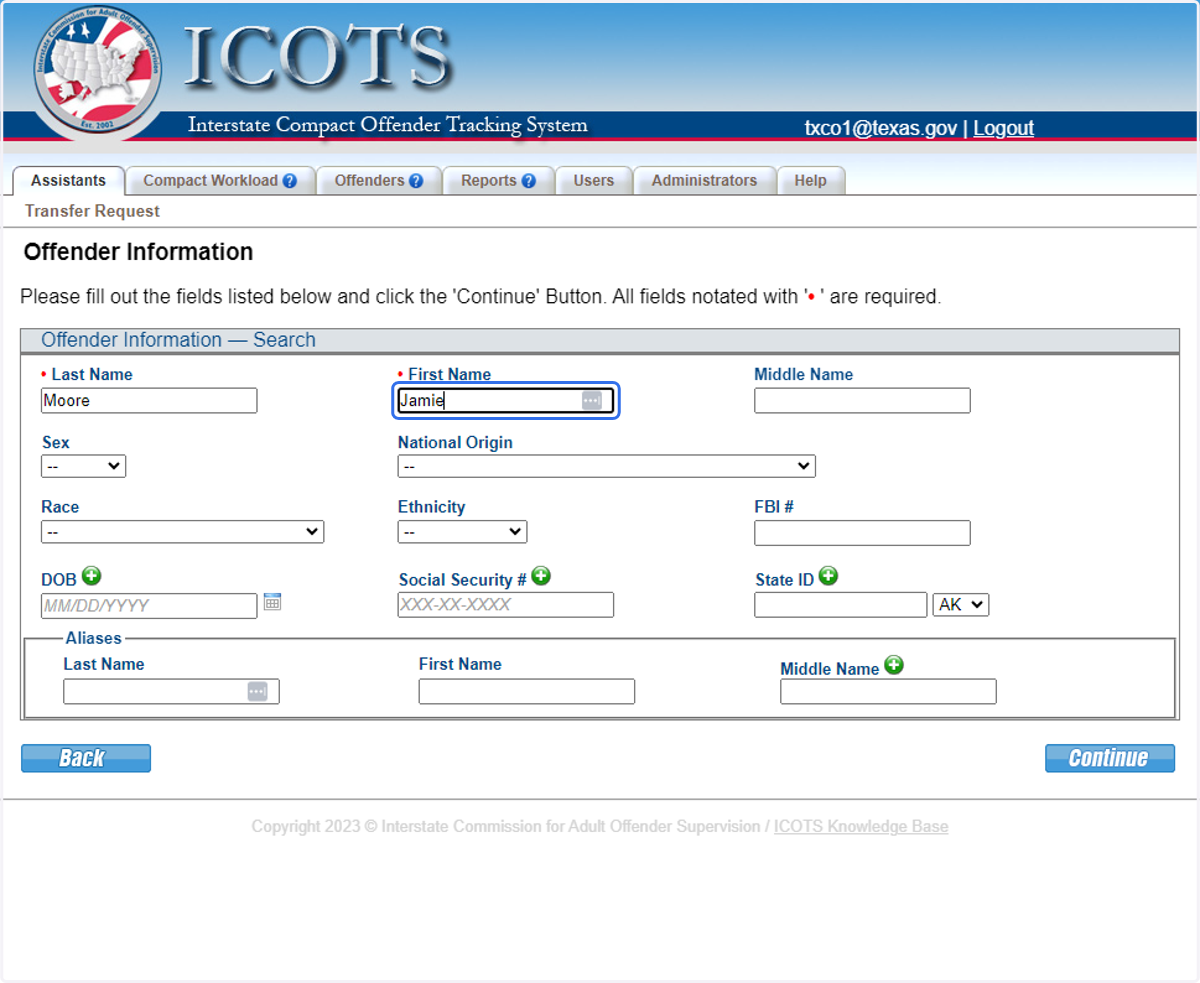 Enter all known identifiers to improve search results.
