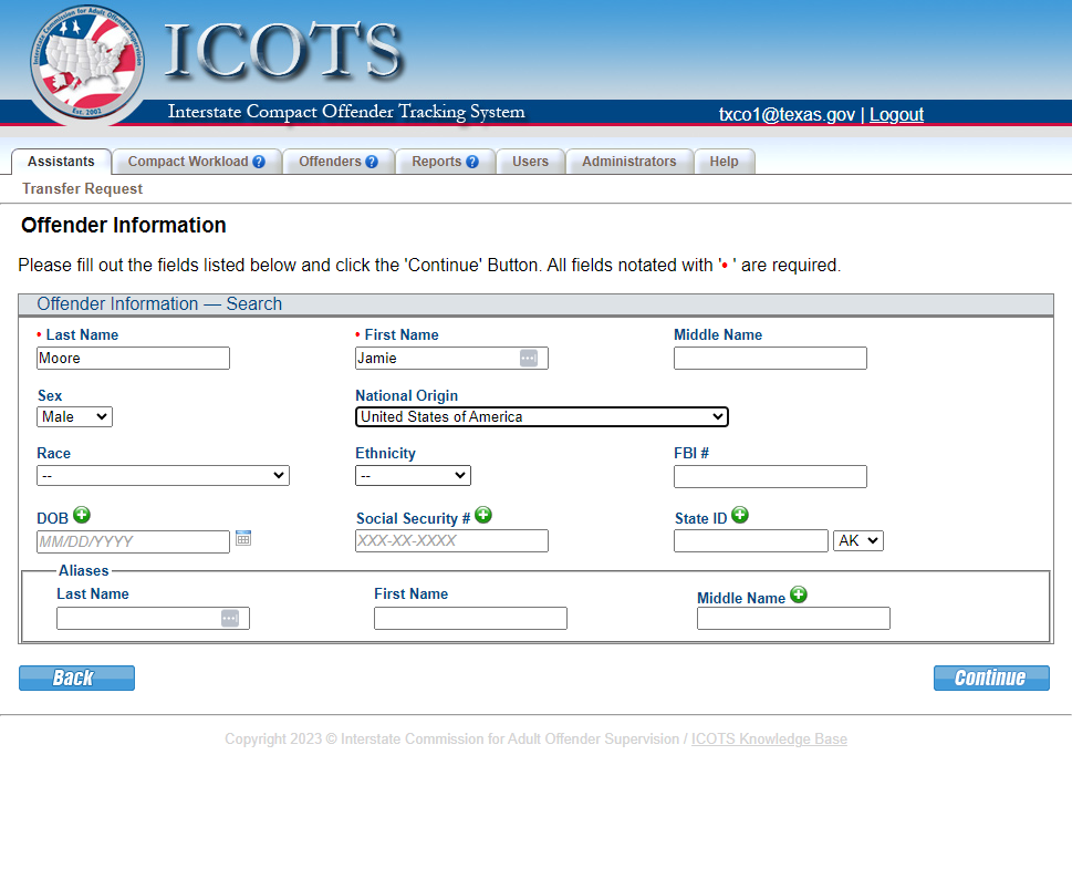 Enter all known identifiers to improve search results.