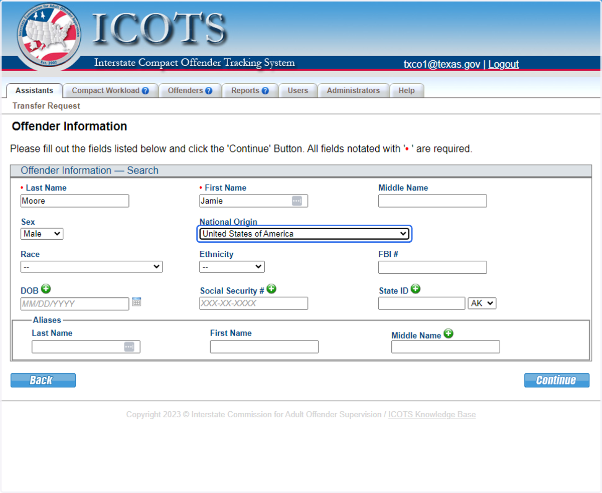 Enter all known identifiers to improve search results.