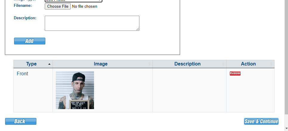 Click Save & Continue.