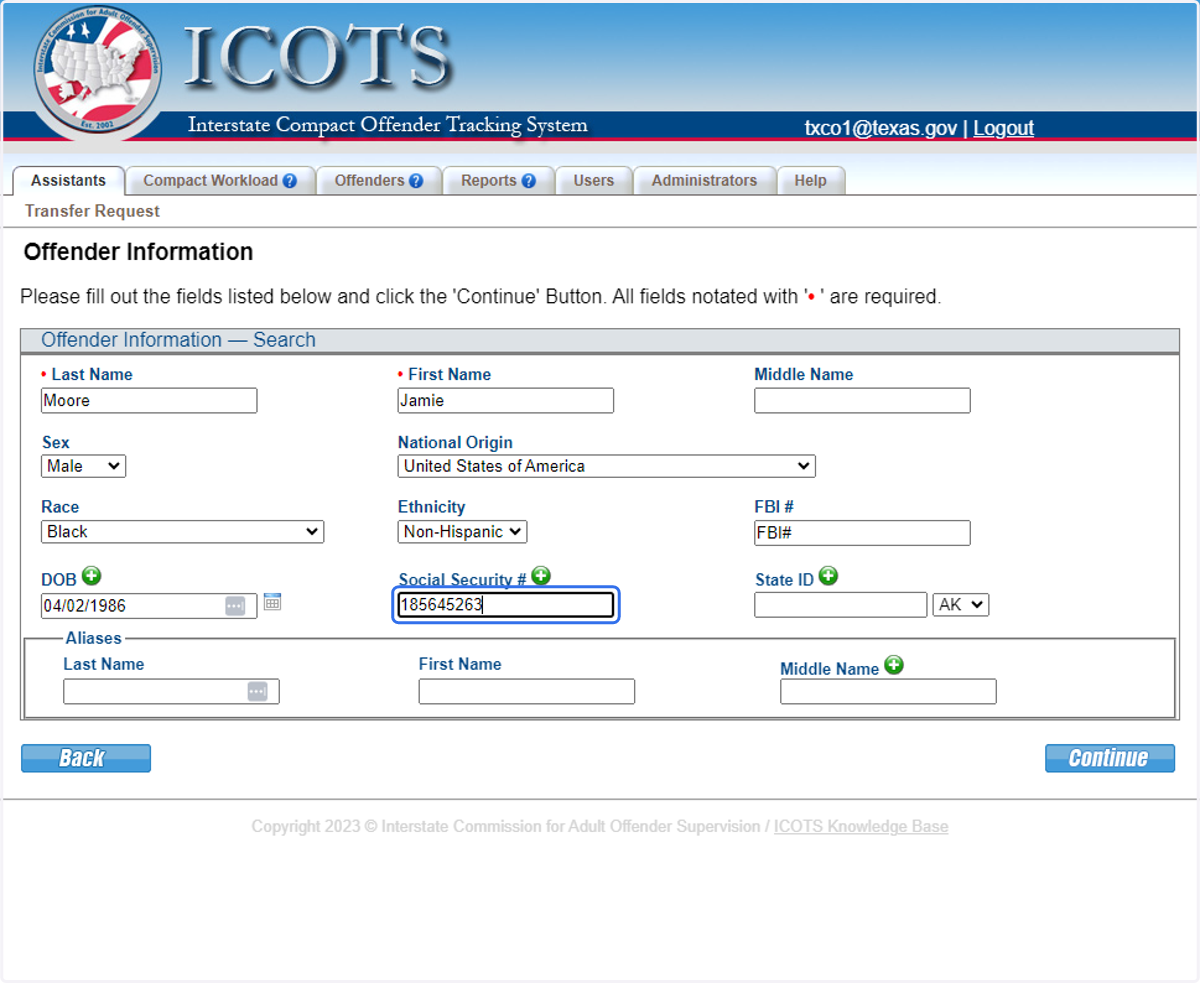 Enter all known identifiers to improve search results.