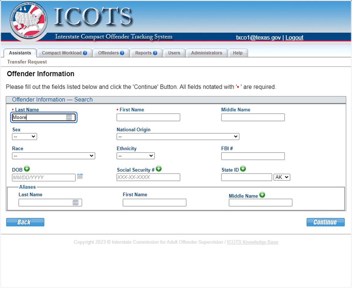 Enter all known identifiers to improve search results.