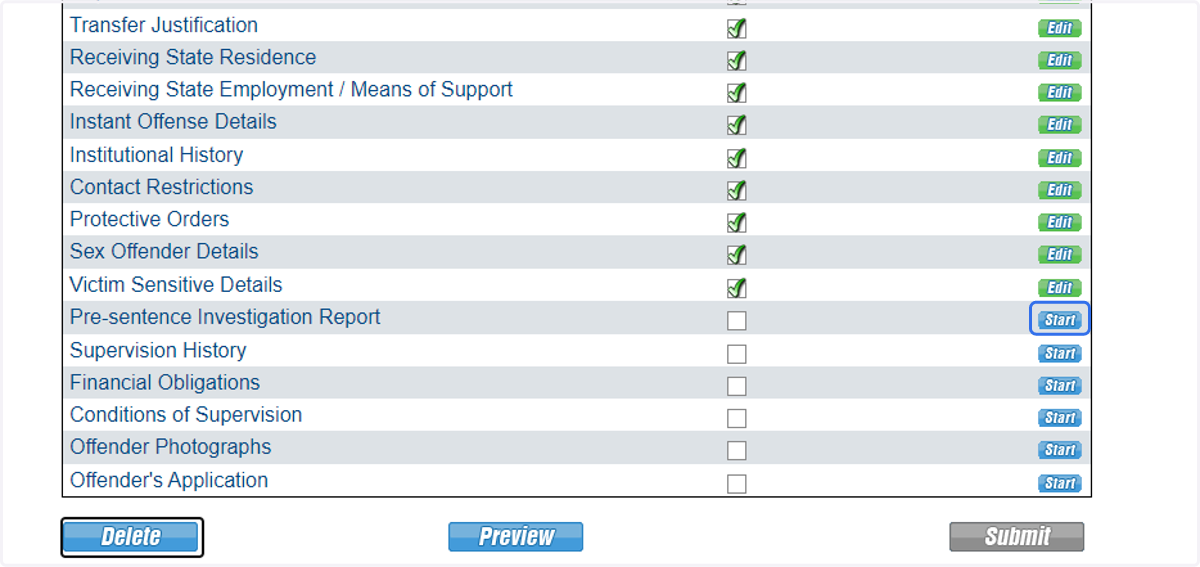 Proceed to Pre-Sentence Investigation Report.