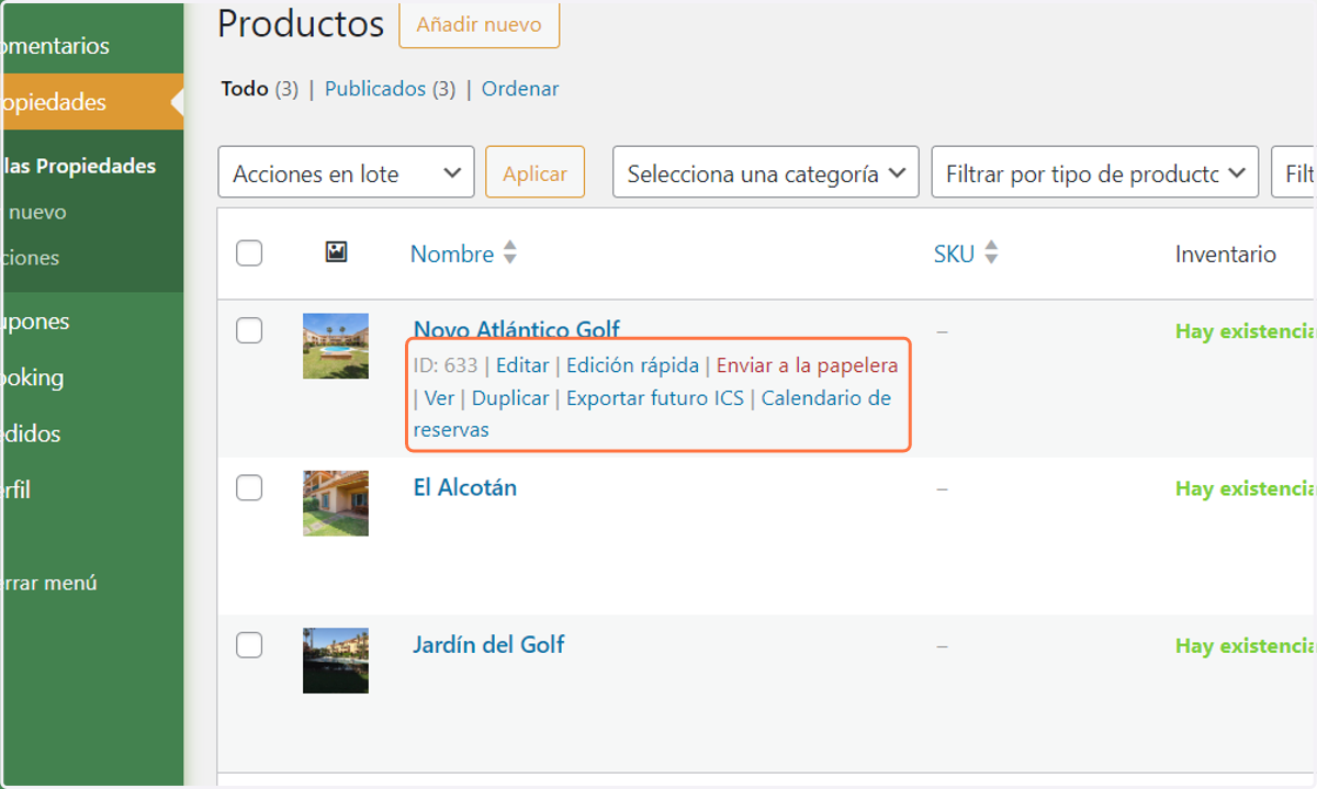 PROPIEDADES
