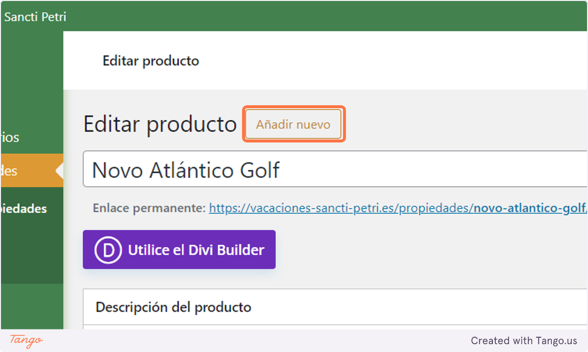 AÑADIR PROPIEDAD