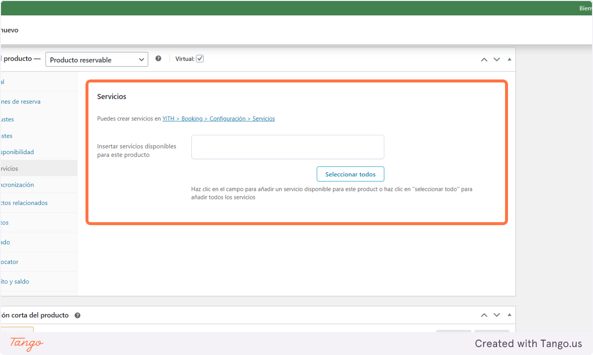 CONFIGURACION DE SERVICIOS