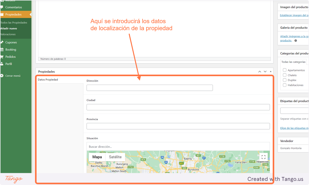 UBICACIÓN PROPIEDAD