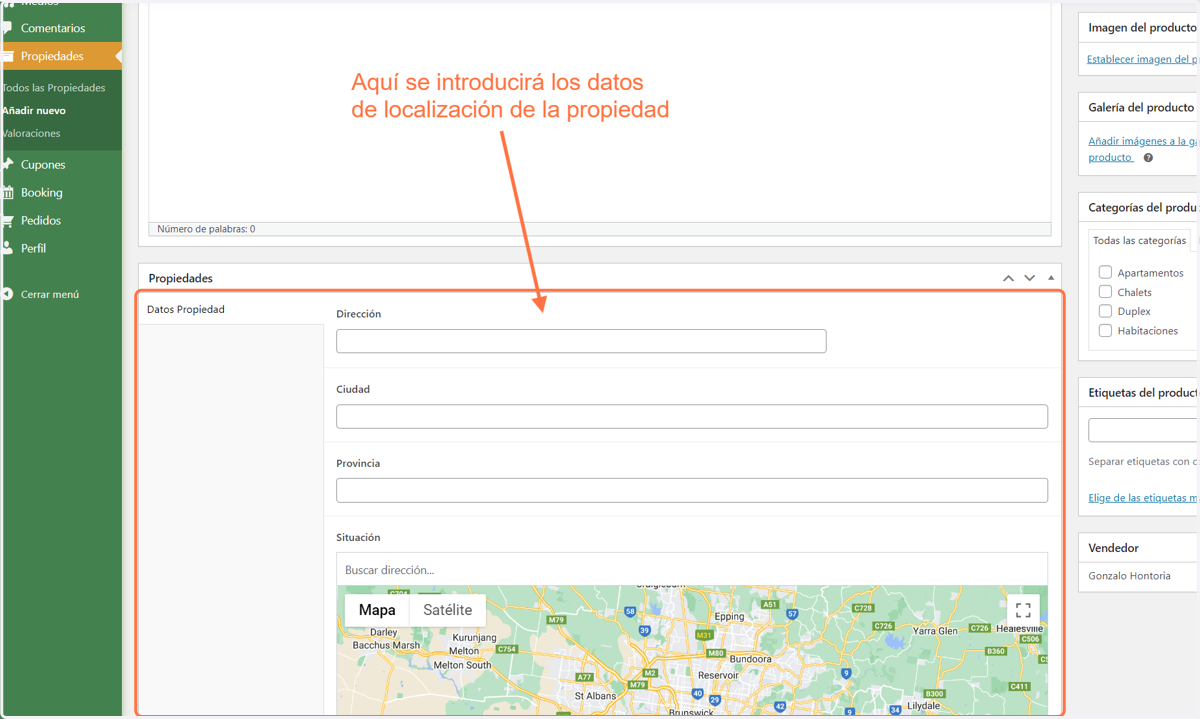UBICACIÓN PROPIEDAD