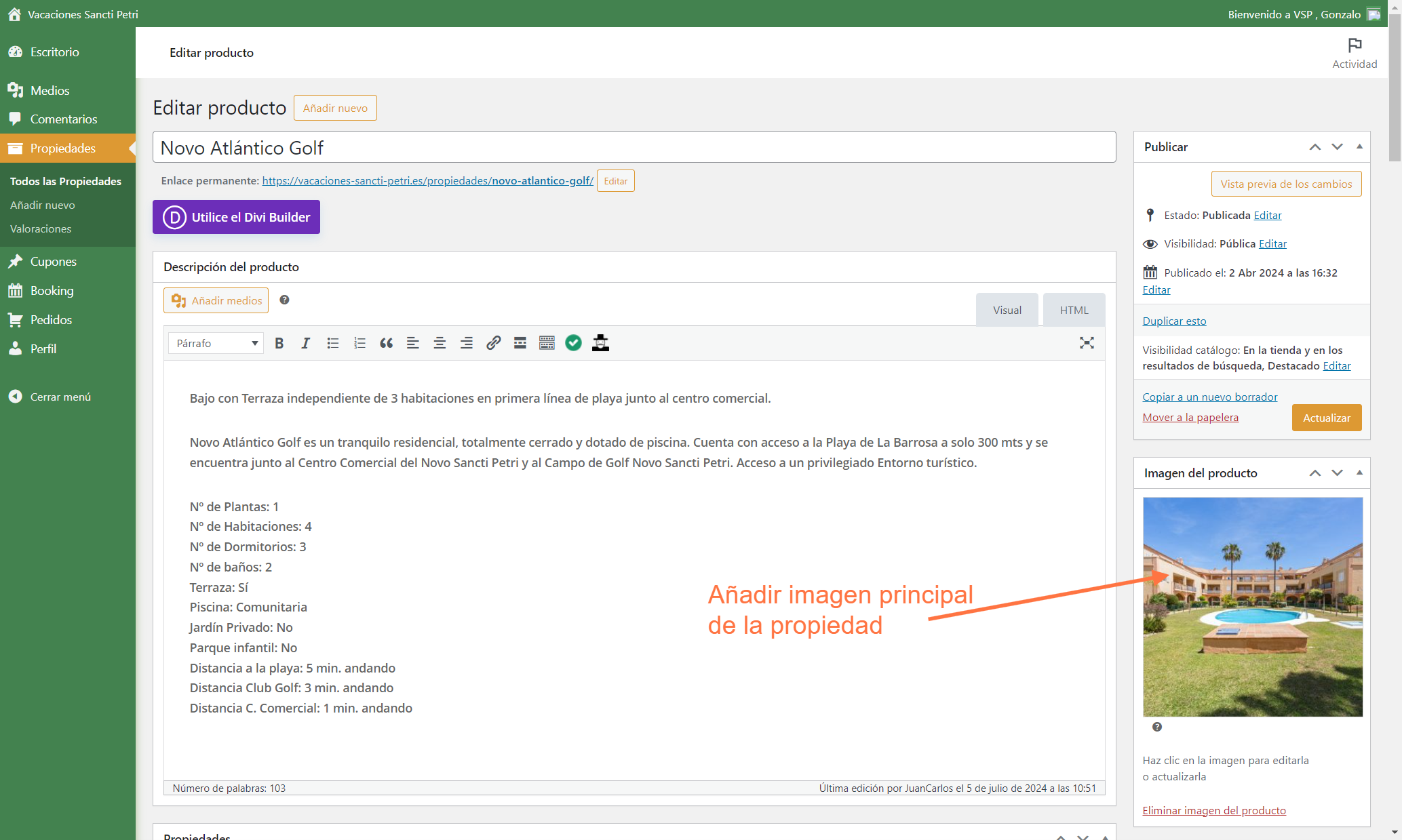 EDITAR PRODUCTO