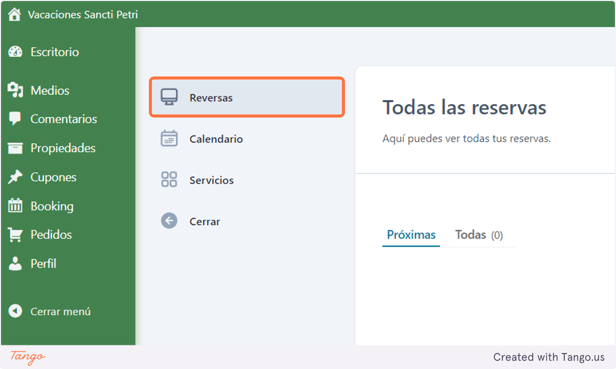 RESERVAS