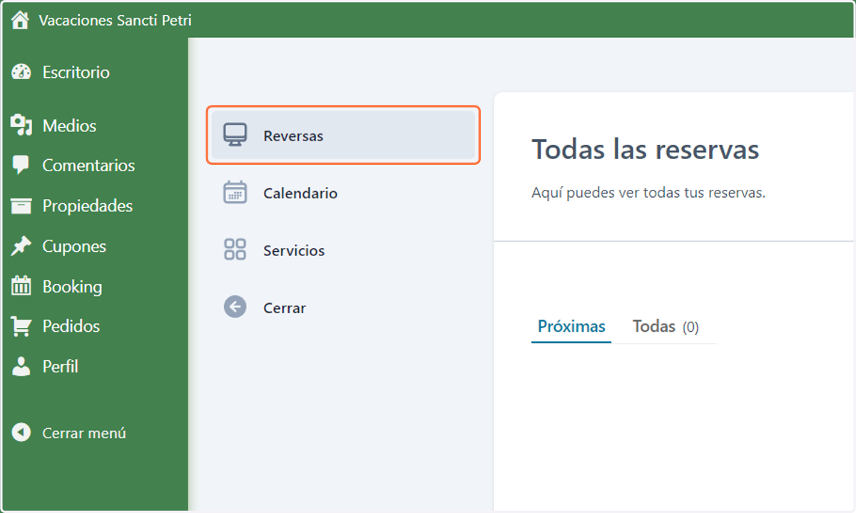RESERVAS