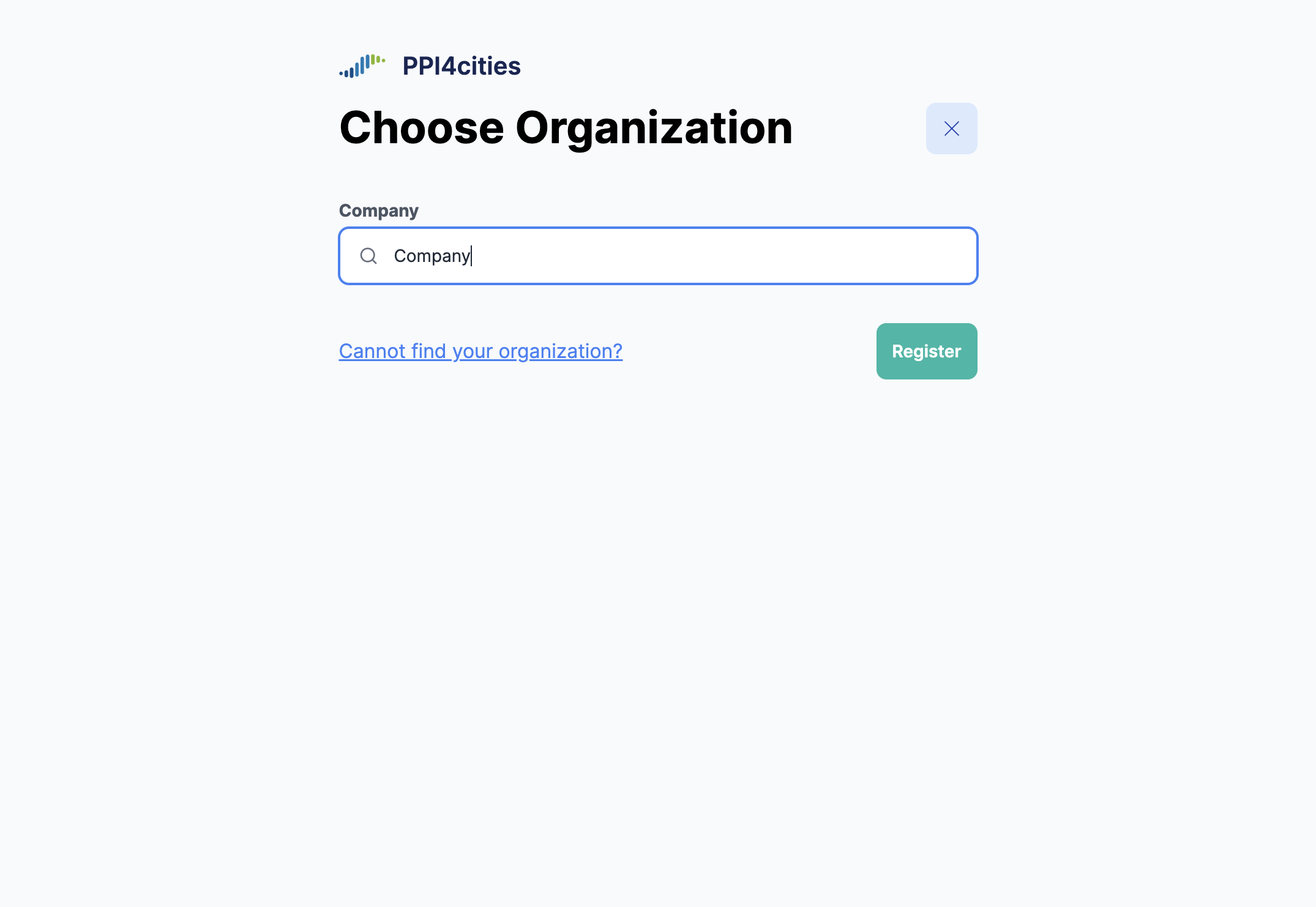 Type in your company name here