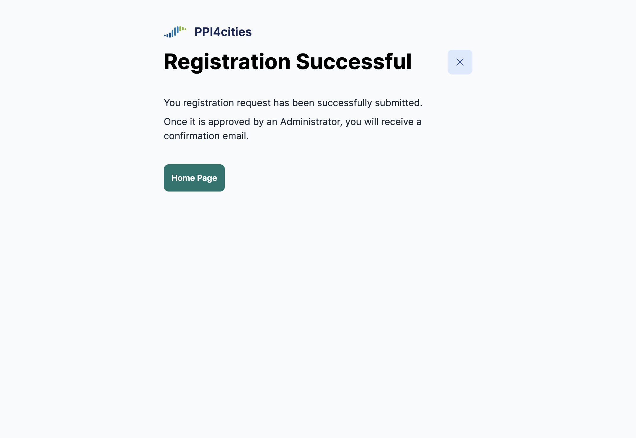 Click on Home Page
