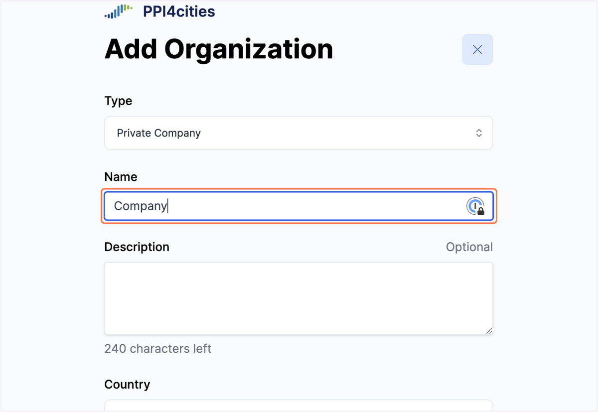 Enter your Company name