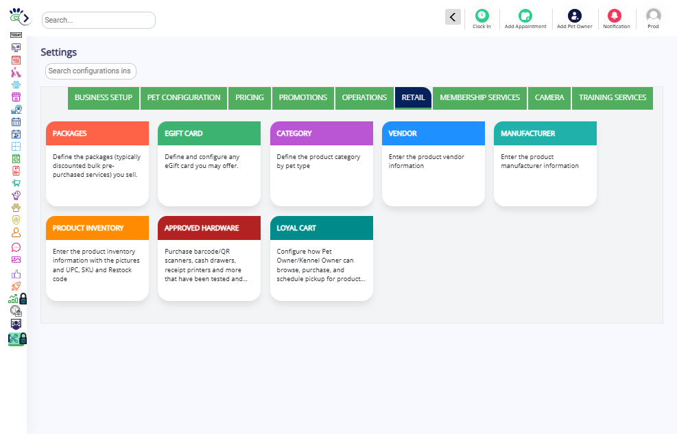 Go to Product Inventory.