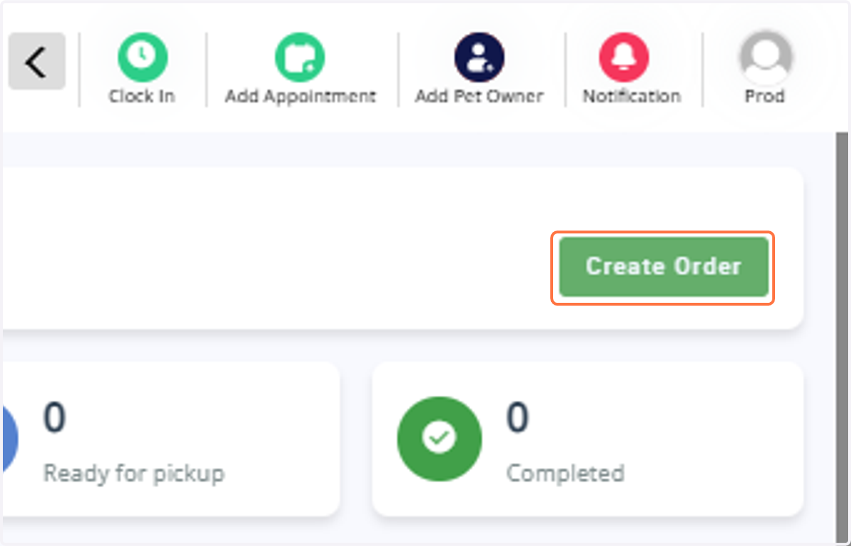 To create a new order, click Create Order → redirects to Quick Checkout (https://app.tango.us/app/workflow/Configure-and-Manage-Retail-Products-in-RunLoyal-f20a93a434b64d3ca11583492dbce953#step-96cc109b-9ffd-48e2-b179-98e533b2e801)