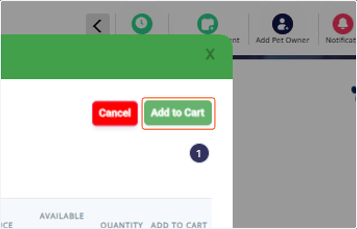 Click Add to Cart.