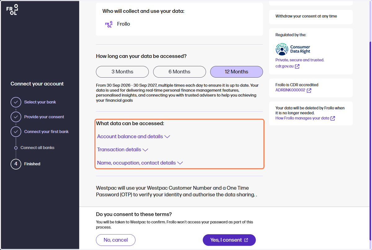 Review what data can be accessed