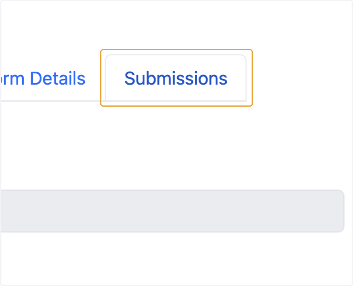 Click on Submissions