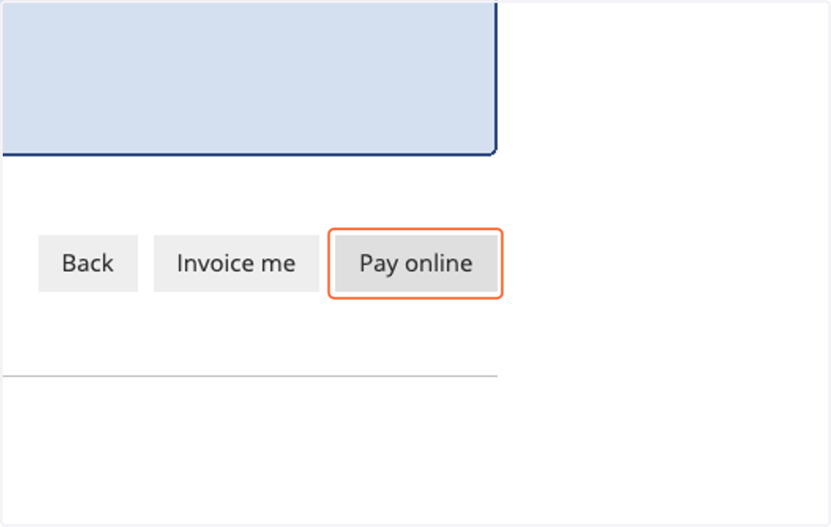 Click on Pay online