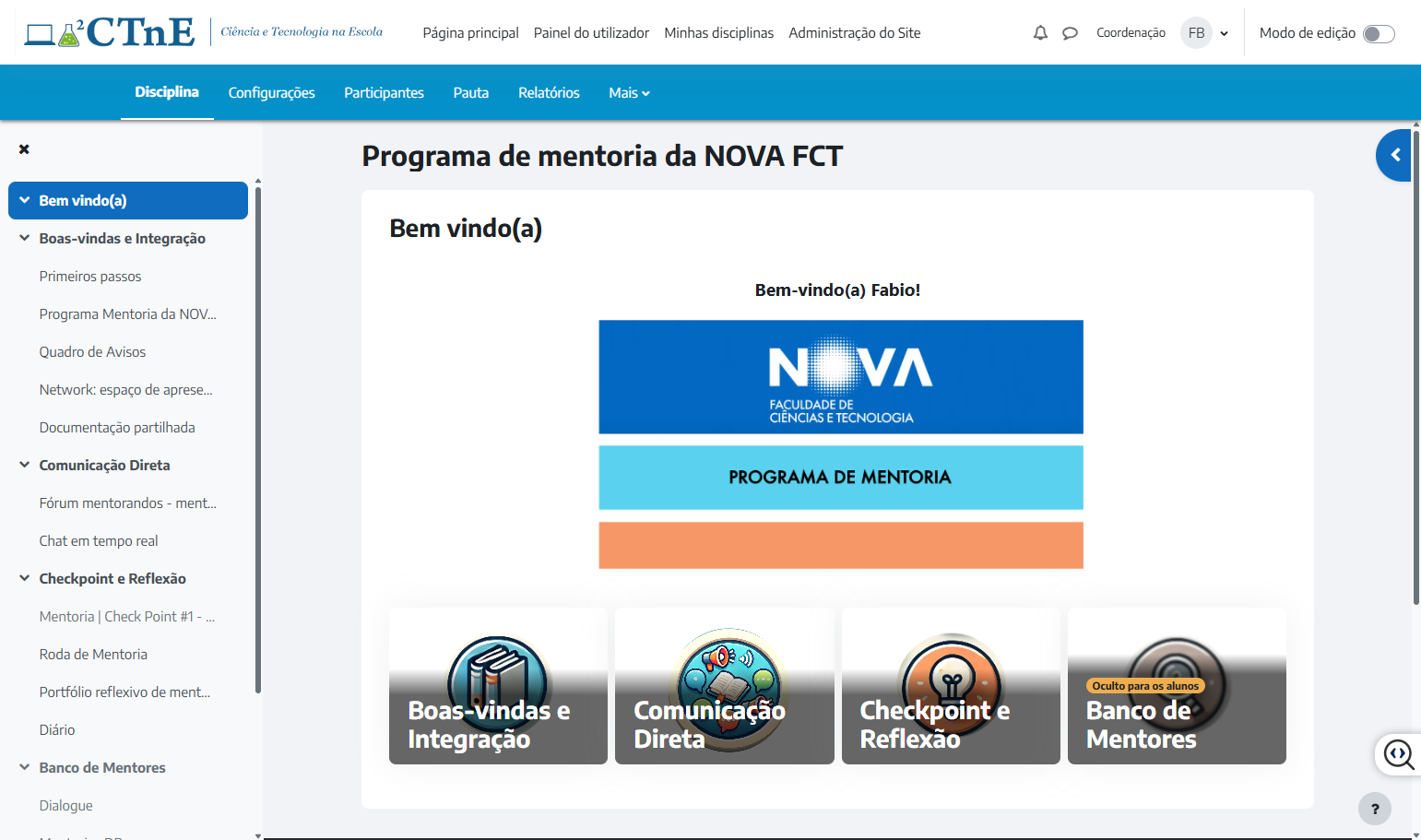 Click on Comunicação Direta