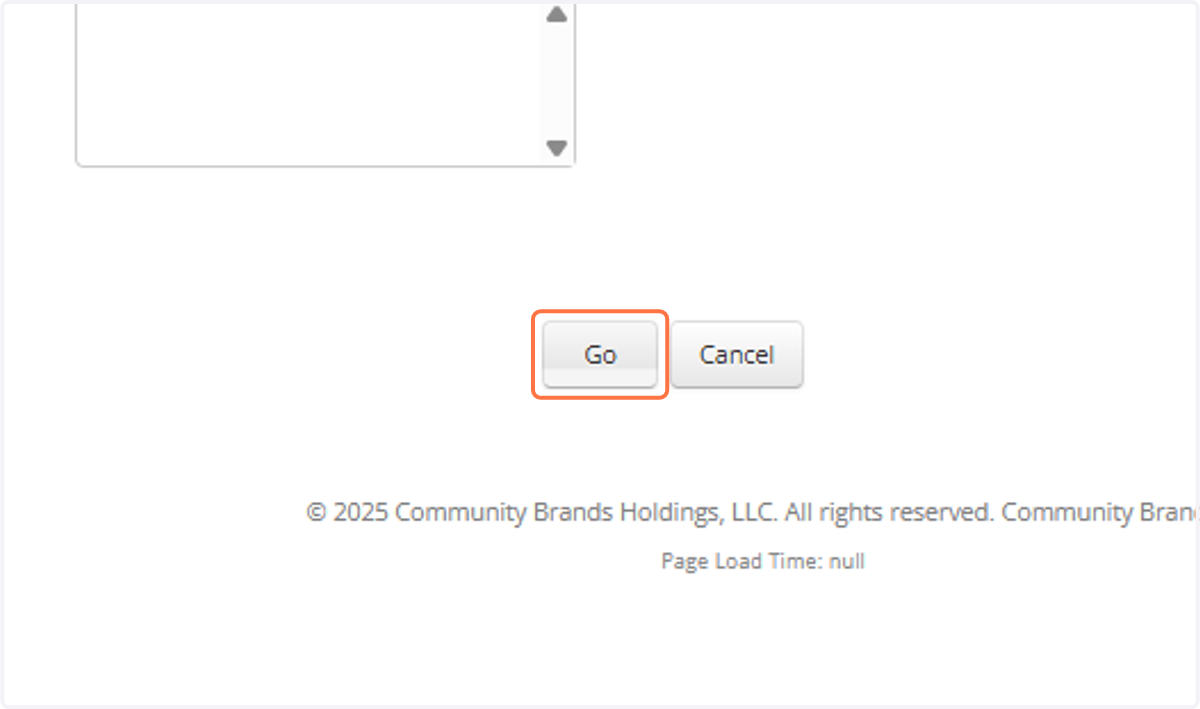 Click on Go