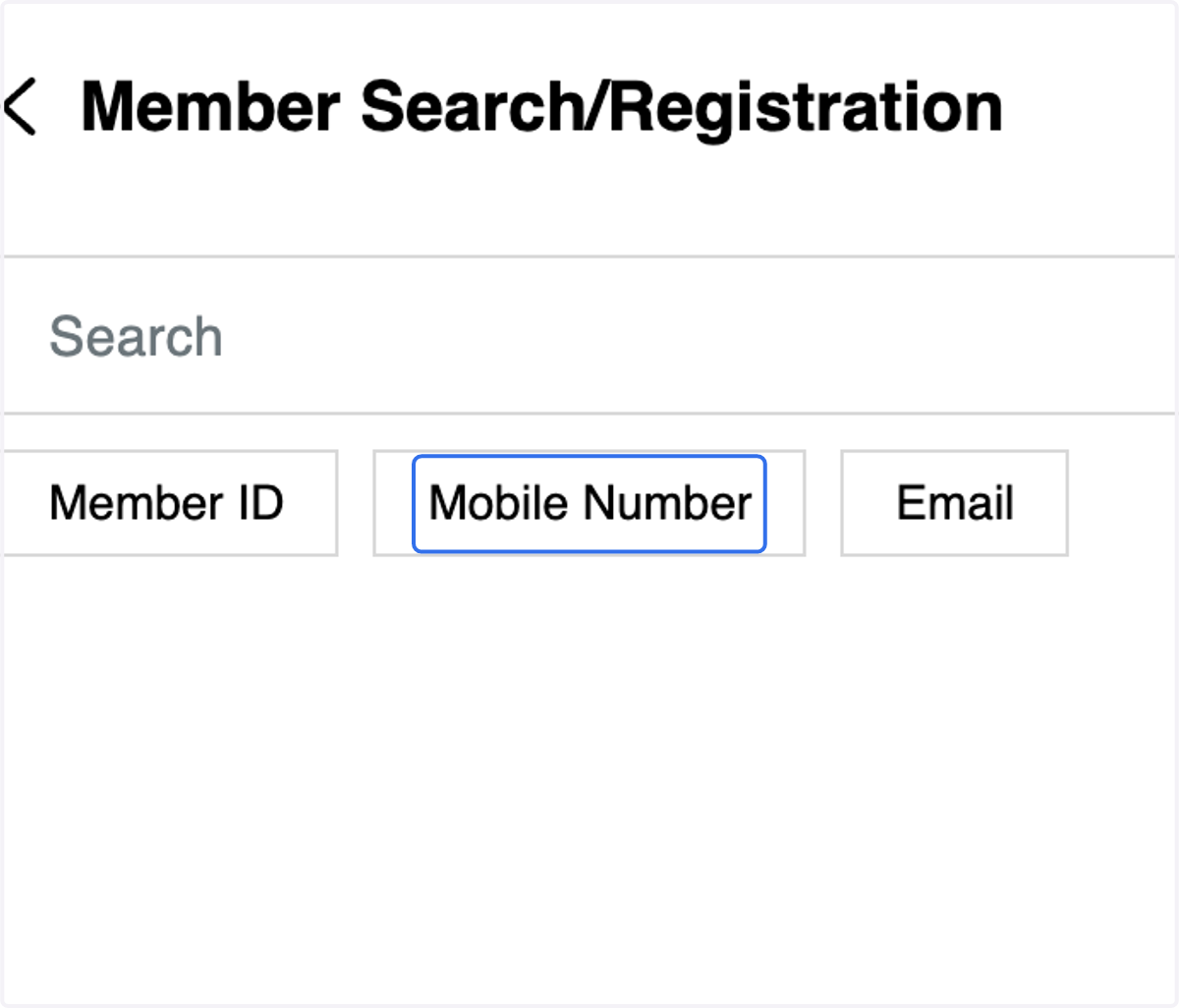 Method 2: Click on Mobile Number tab
