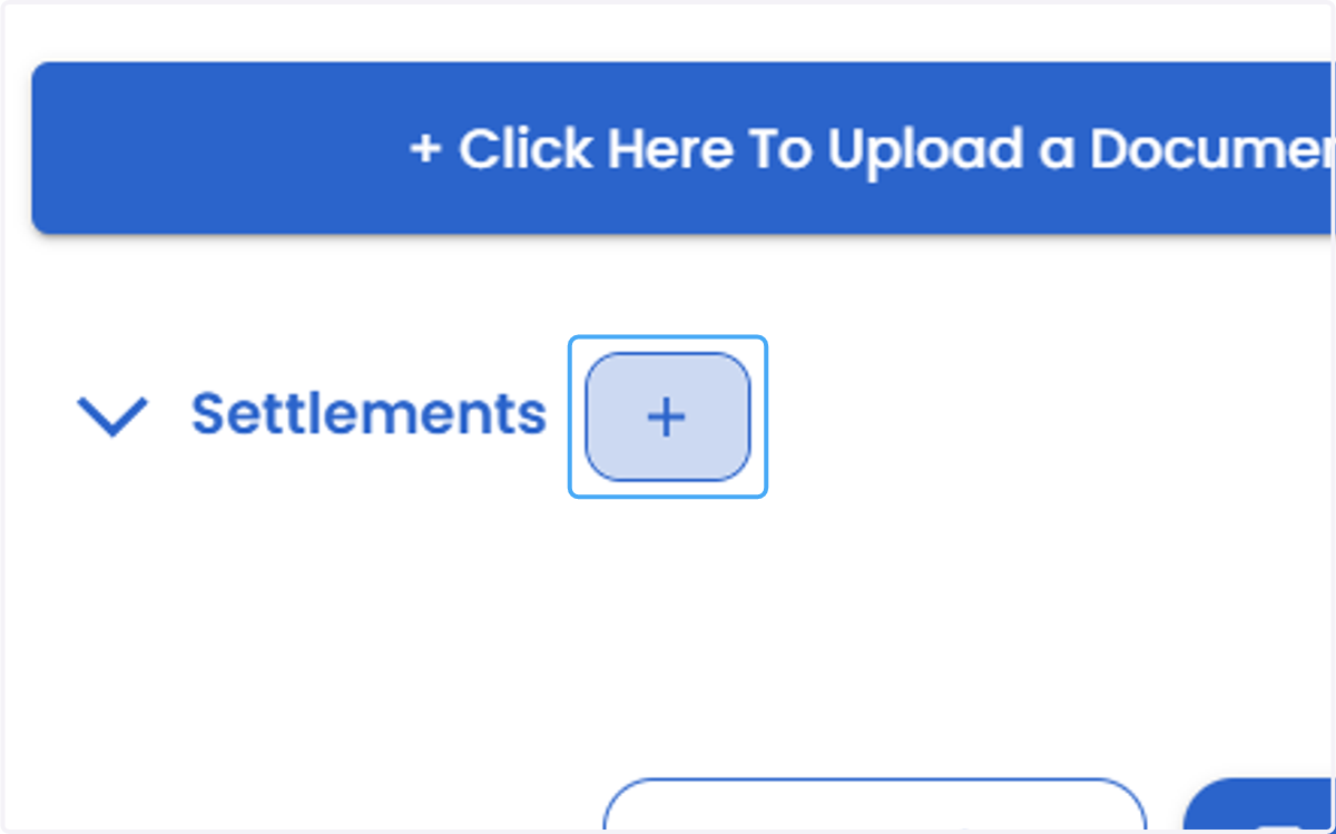 Click on + symbol to create a Driver/Tractor Settlements