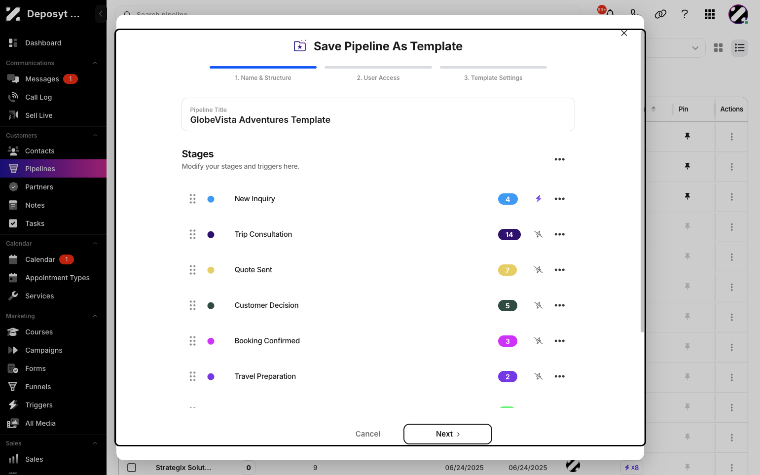 Step 10: The same pop-up window will appear. Follow the steps on each page.
