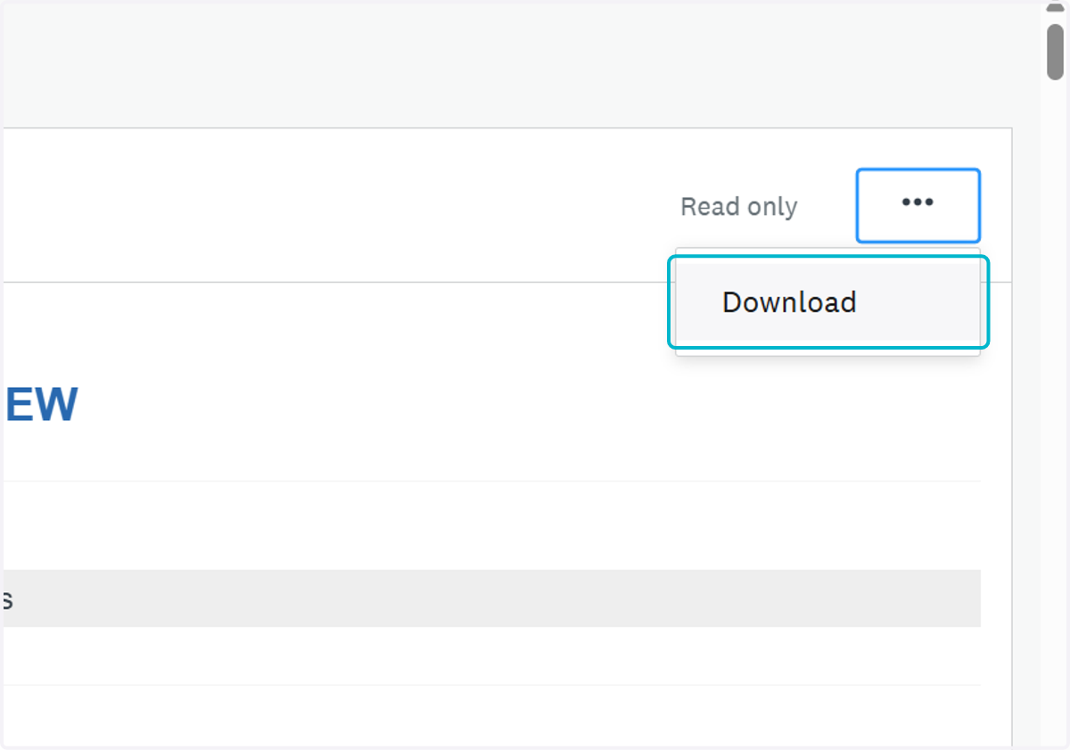 Click on Download
