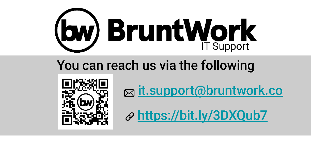 Done with this step? Yes - Proceed to Step 5 No - Reach out to our IT Team at itsupport@bruntwork.co if you cannot access your Zoho mail