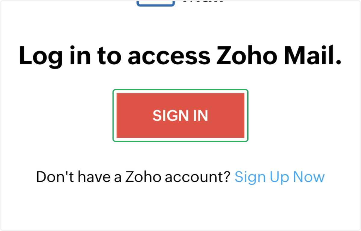 Click on SIGN IN