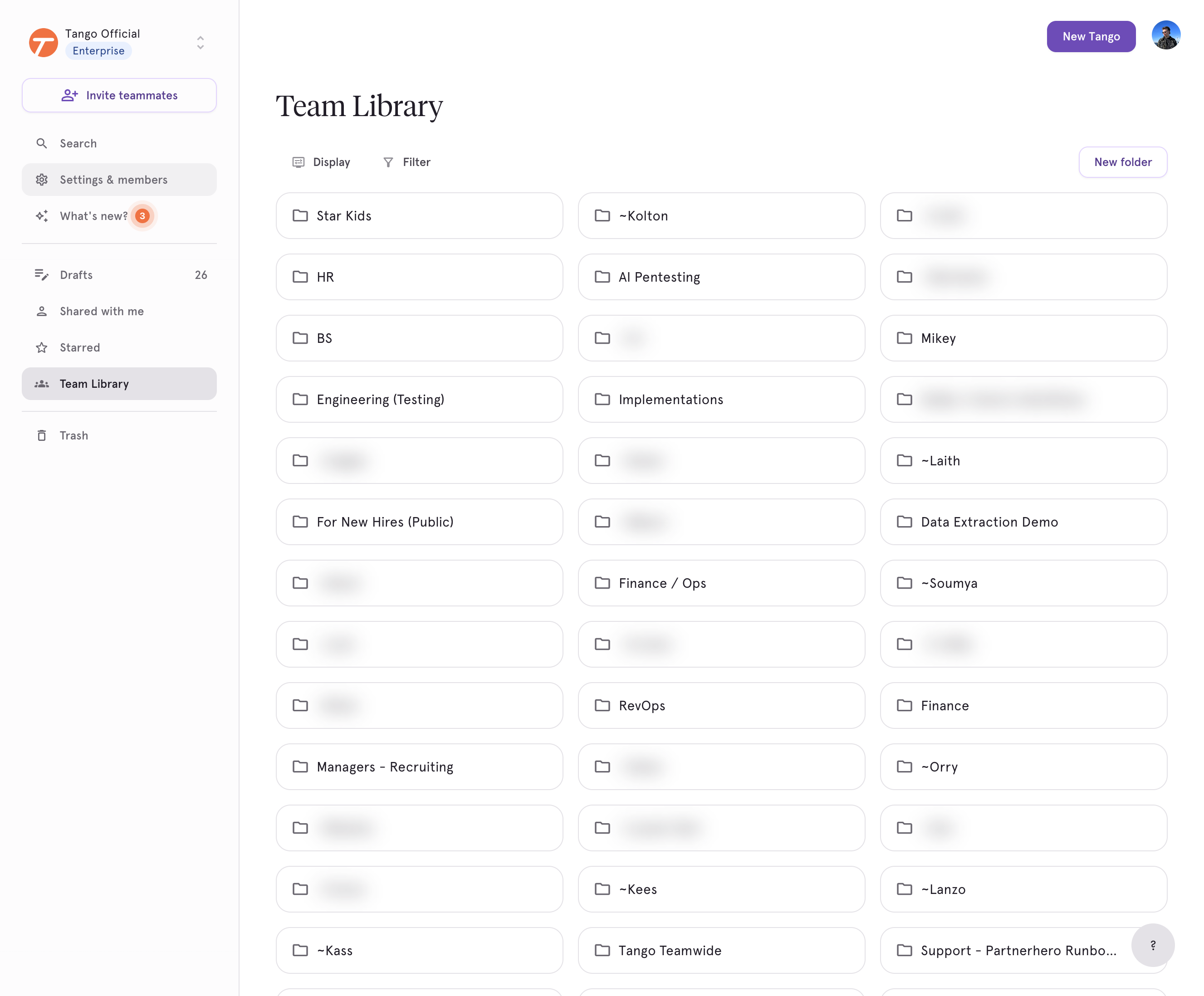Navigate to Settings & Members