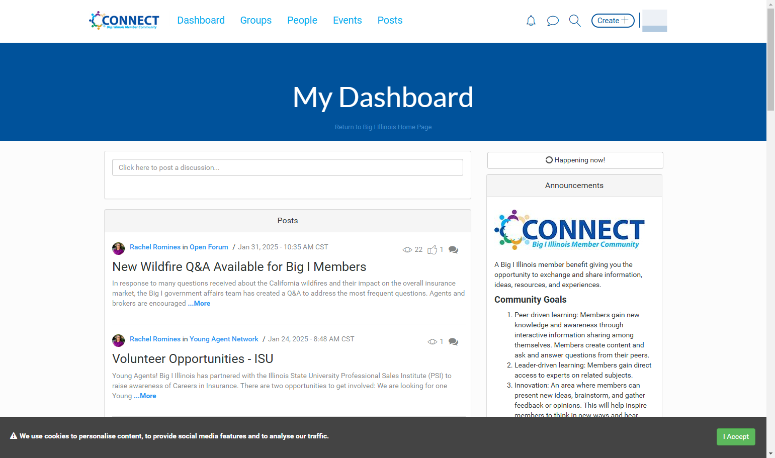 This is your dashboard.