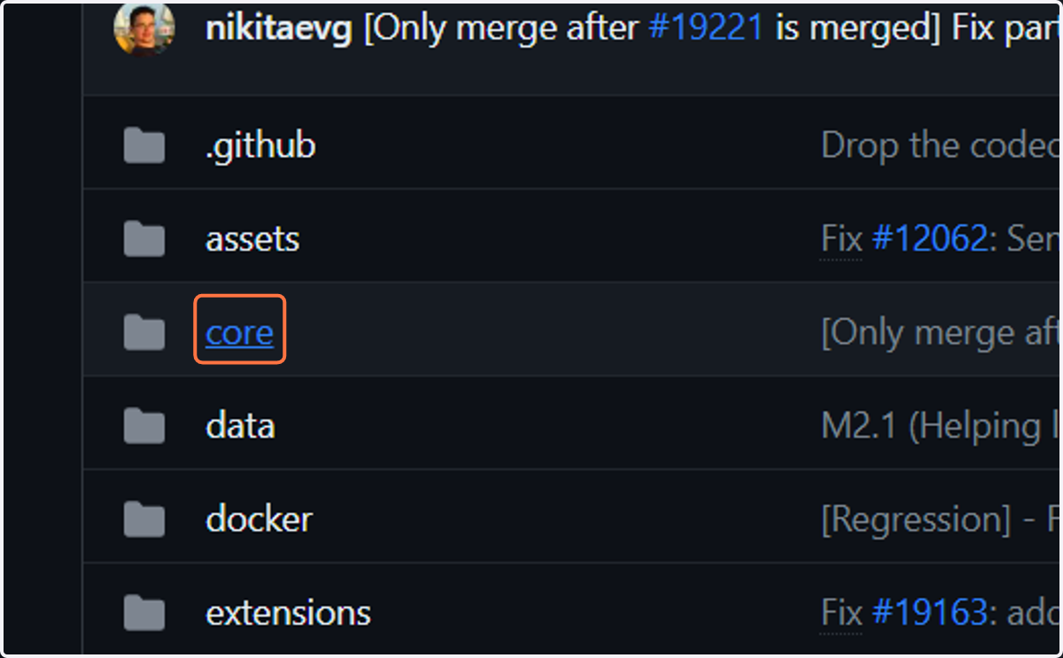 Navigate to the file you want.