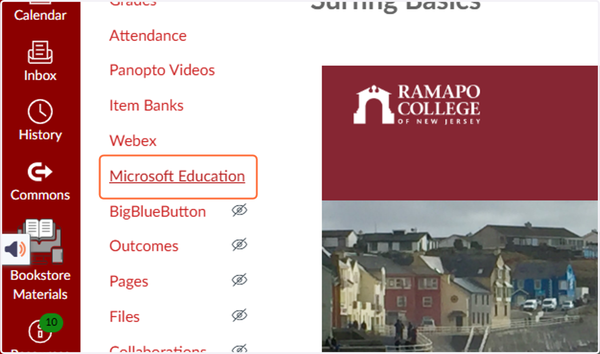 Select Microsoft Education.