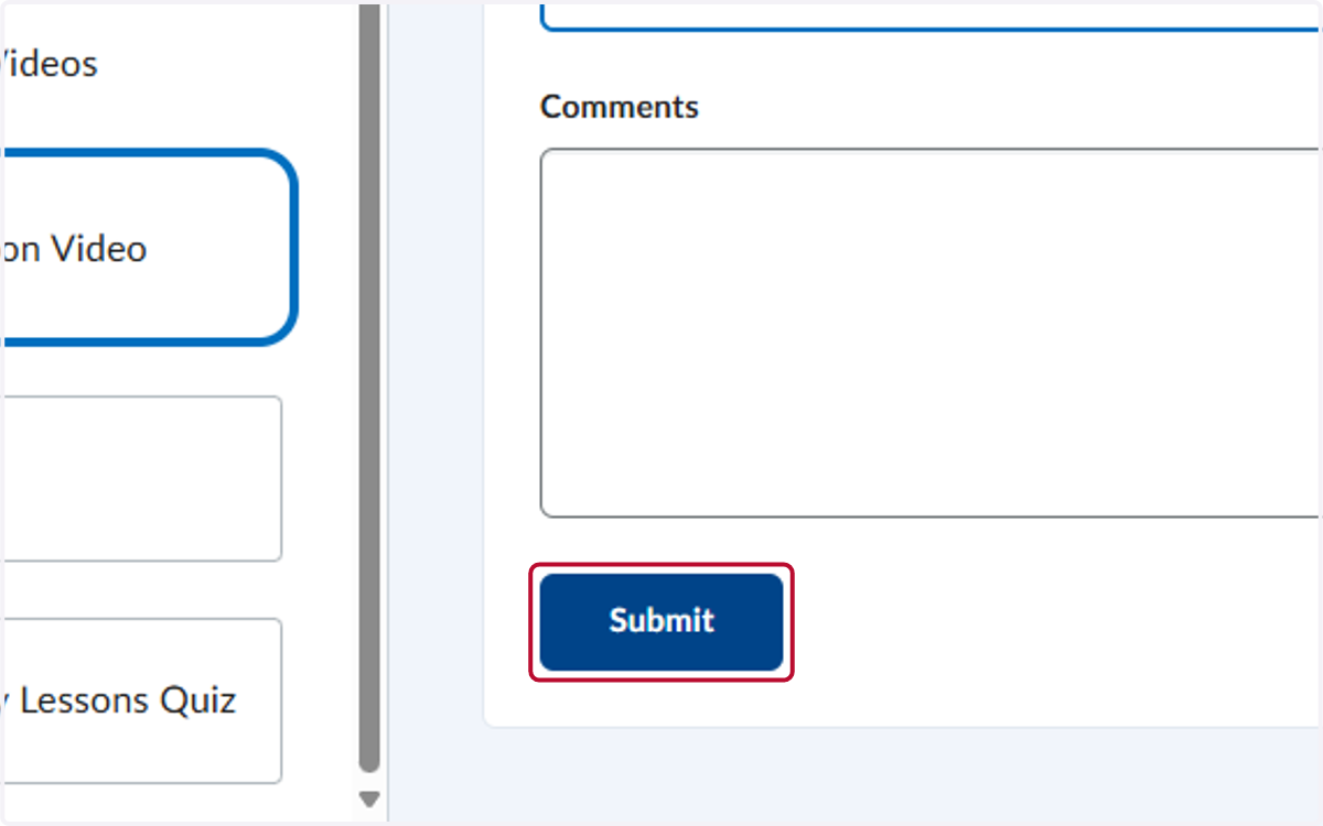 Click on Submit